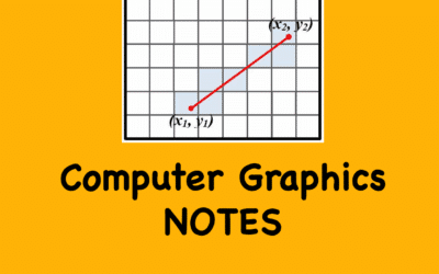 Computer Graphic Notes