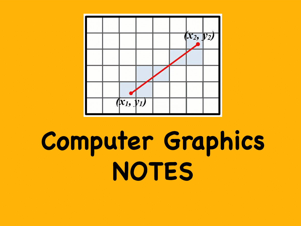 CG Notes