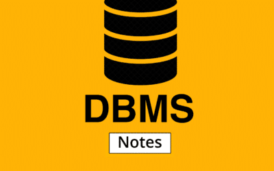 DBMS Notes
