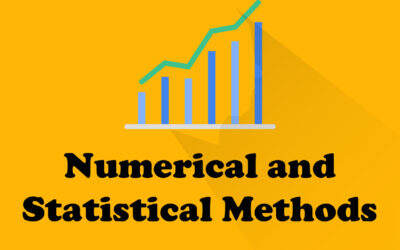 Numerical and Statistical Methods