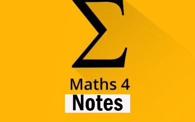 Applied Mathematics‐IV Notes