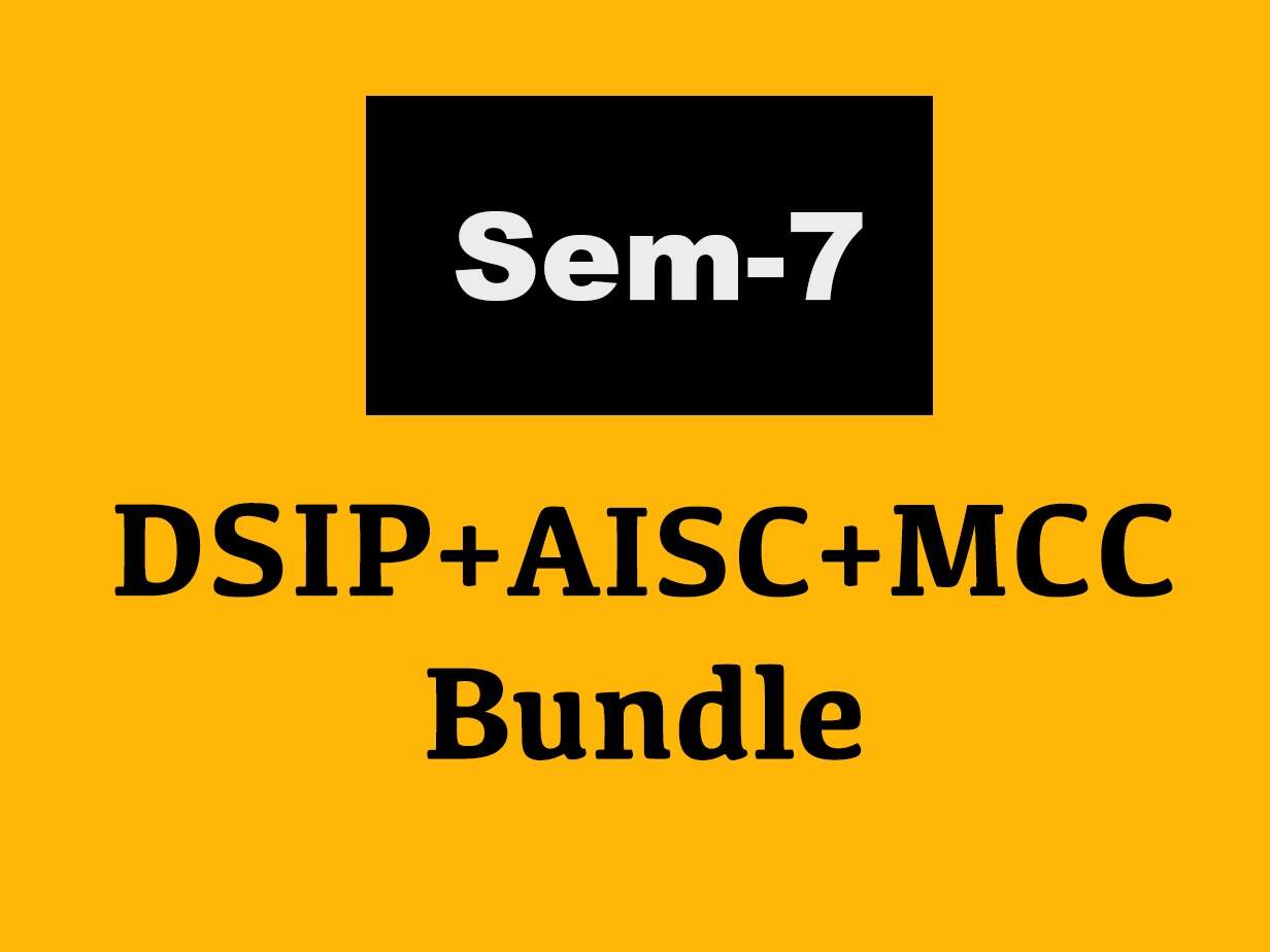 Sem 7 Bundle