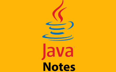 Object-Oriented Programming OOPs (JAVA) Notes