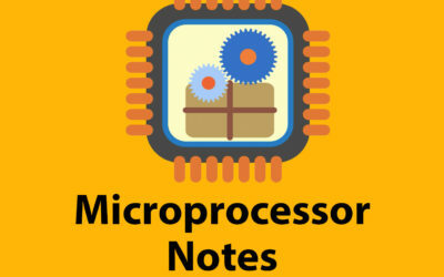 Microprocessor Notes