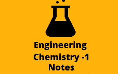 Engineering  Chemistry -1 Notes